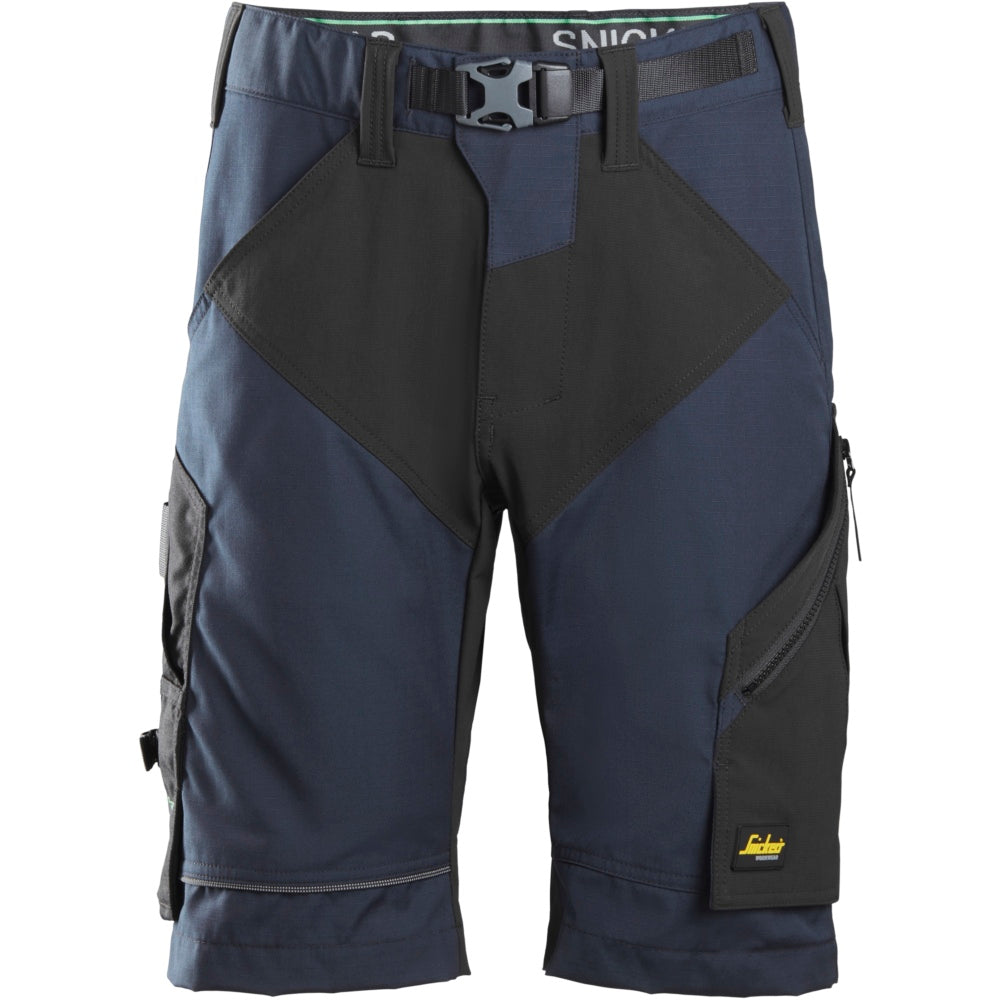 Snickers - FlexiWork, Work Shorts+ - Navy\\Black