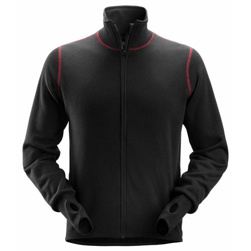 Snickers - ProtecWork, Wool Terry Jacket - Black