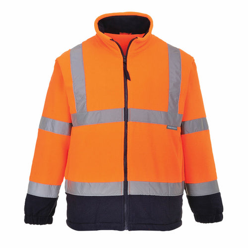 Portwest  - Hi-Vis Two Tone Fleece - Orange/Navy