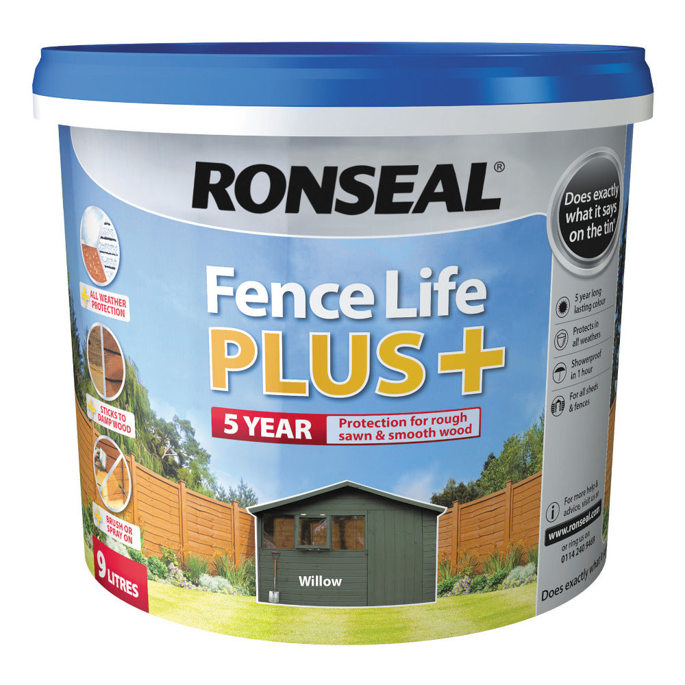 Ronseal Fence Life Plus Willow 9L