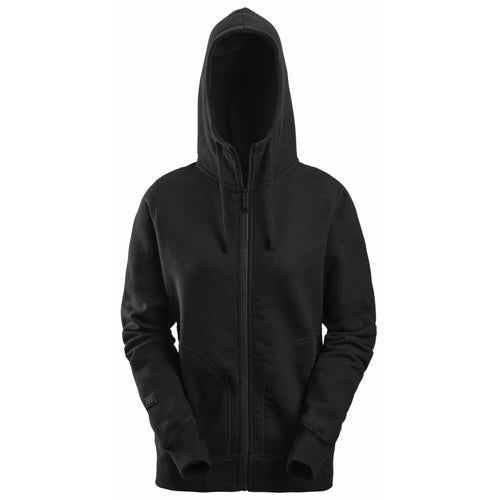 Snickers - AllroundWork, Women's Full Zip Hoodie - Black