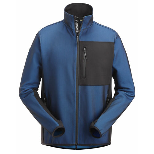 Snickers - FlexiWork, Full Zip Midlayer Jacket - True Blue\\Black