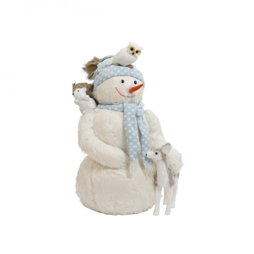 Kaemingk B.V - Foam Snowman with Animals  - 100cm