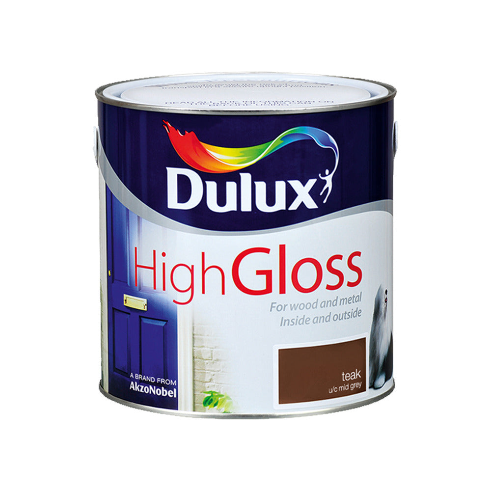 Dulux High Gloss Teak 2.5L