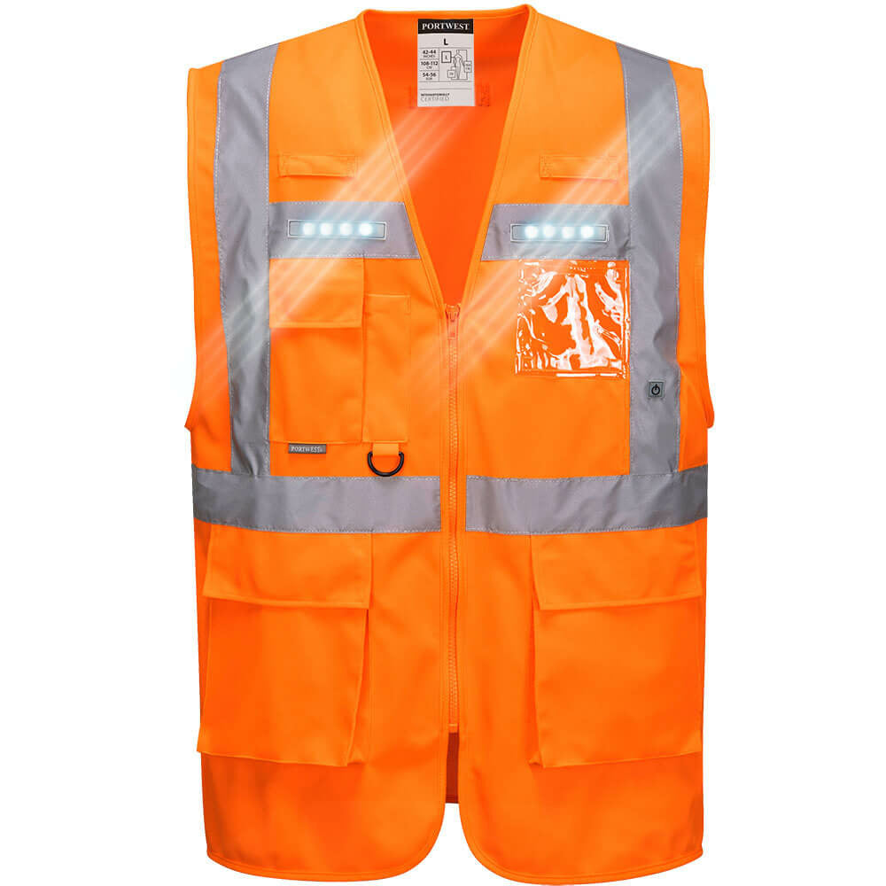 Portwest  - Orion LED Executive Vest - Orange