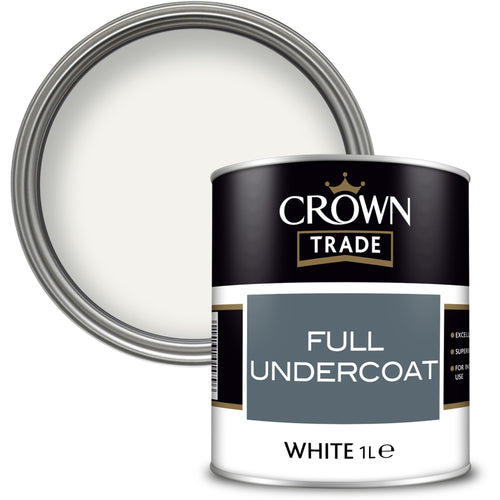 Crown Trade Undercoat White 1L