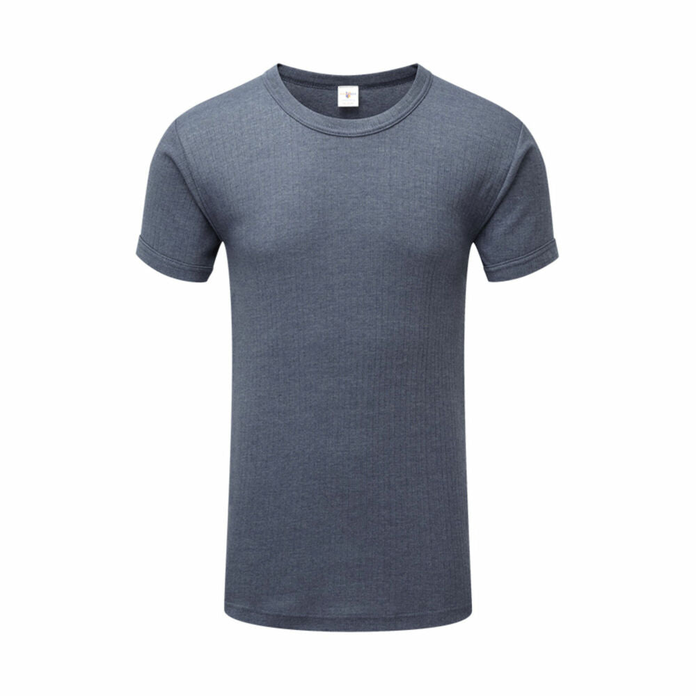 Fort Short-Sleeved Thermal Vest Denim - XXL