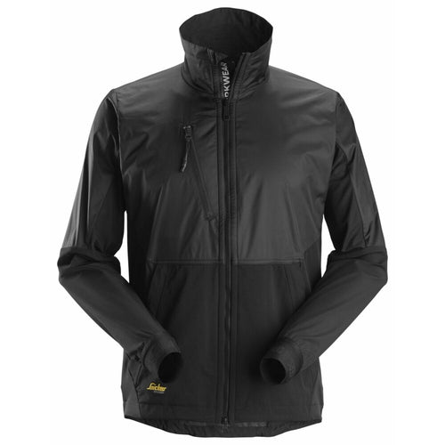 Snickers - LiteWork, Hybrid Wind Jacket - Black\\Black