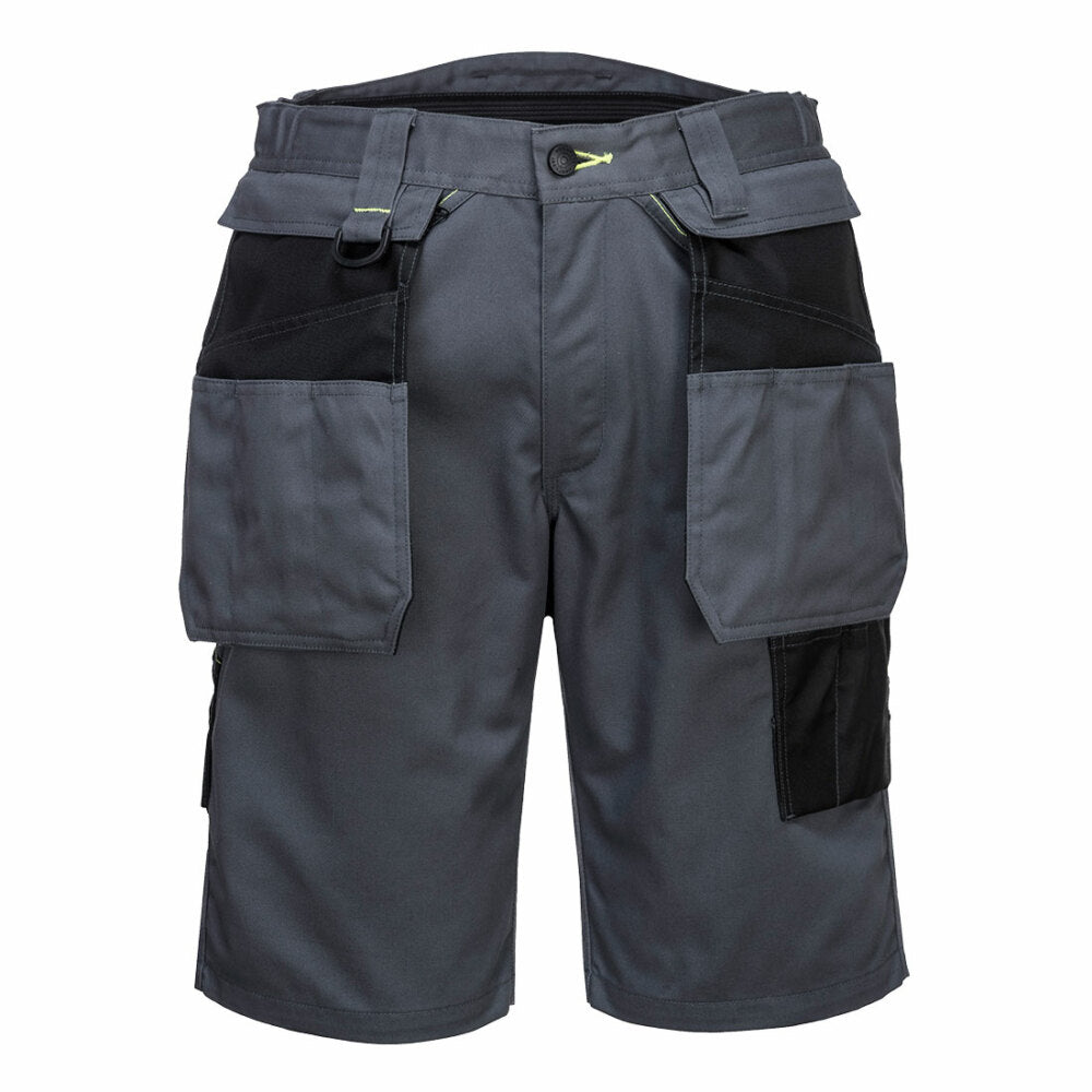 Portwest - PW3 Holster Work Shorts - Zoom Grey/Black