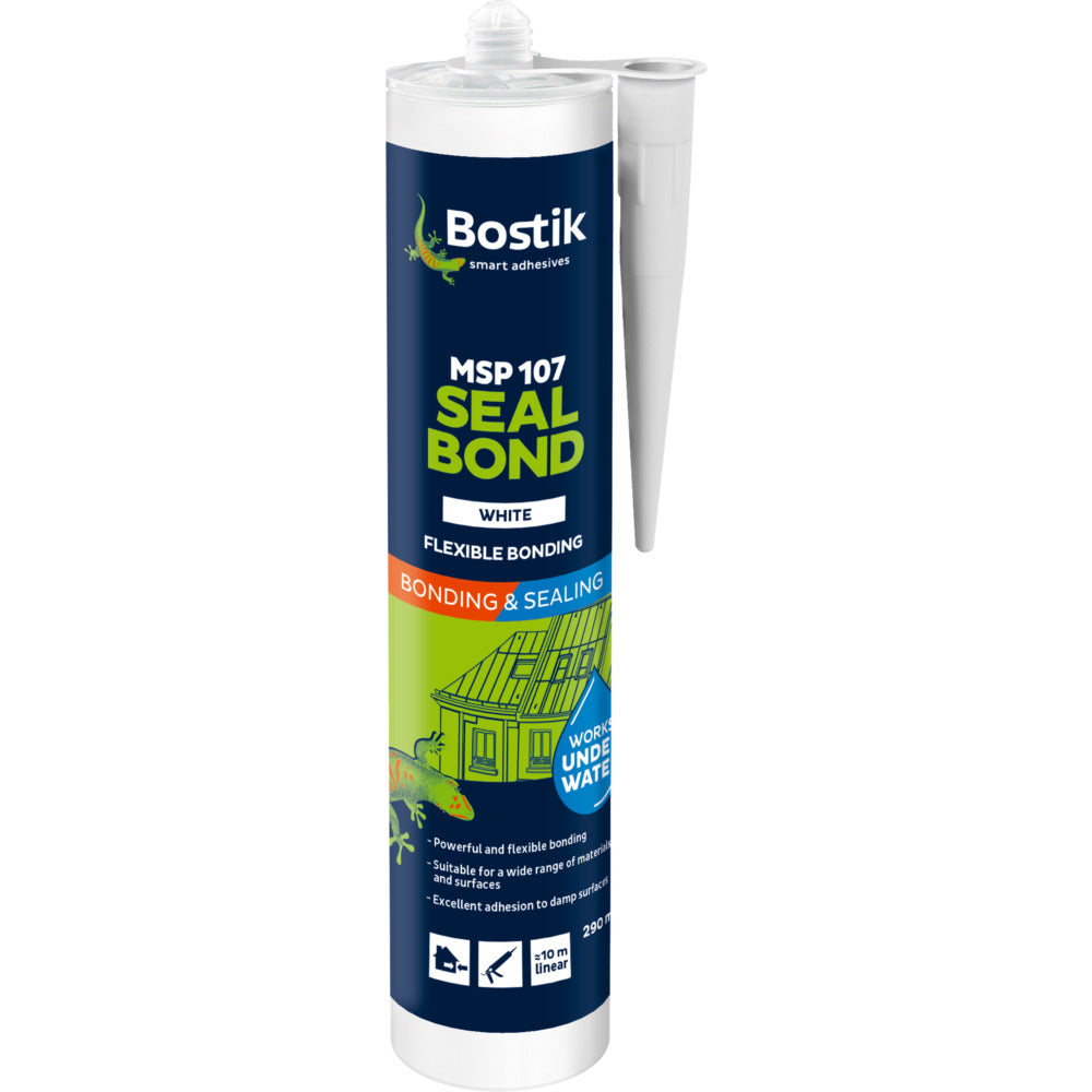 Bostik MSP107 White MS Polymer 290ml Ctg