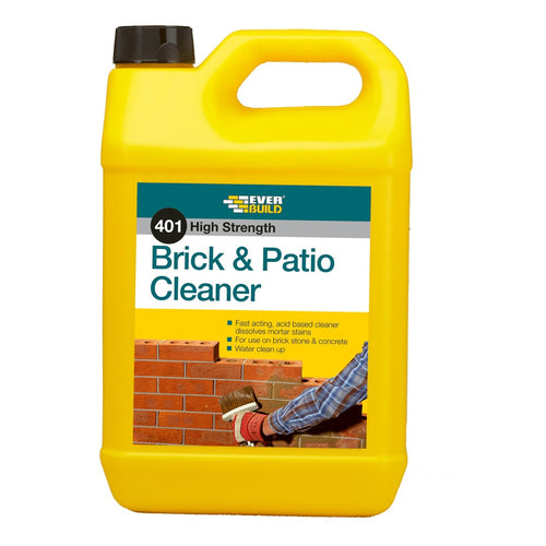 Everbuild 401 Brick & Patio Cleaner - 5l