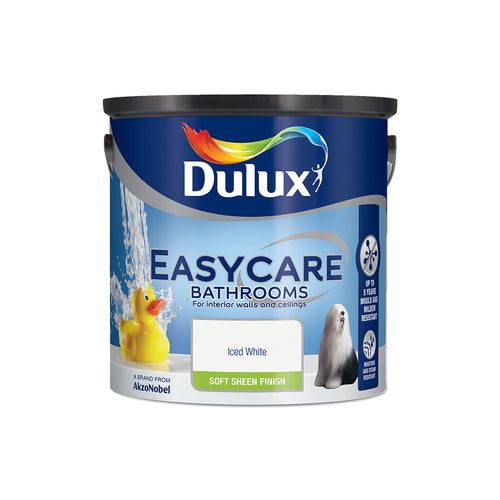 Dulux Easycare Bathrooms Iced White 2.5L