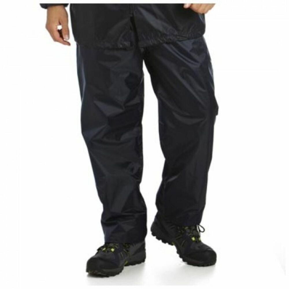Regatta Stormbreak PVC Waterproof Trouser Navy - XL