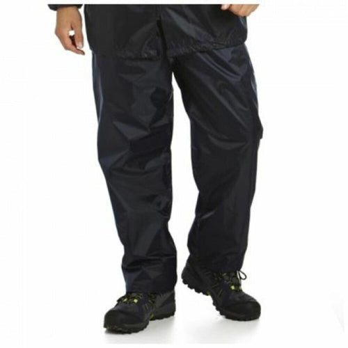 Regatta Stormbreak PVC Waterproof Trouser Navy - XL