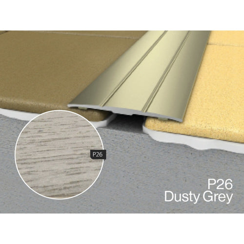 WRG 1 Flat Profile Self Adhesive P26 Dust Grey 900mm