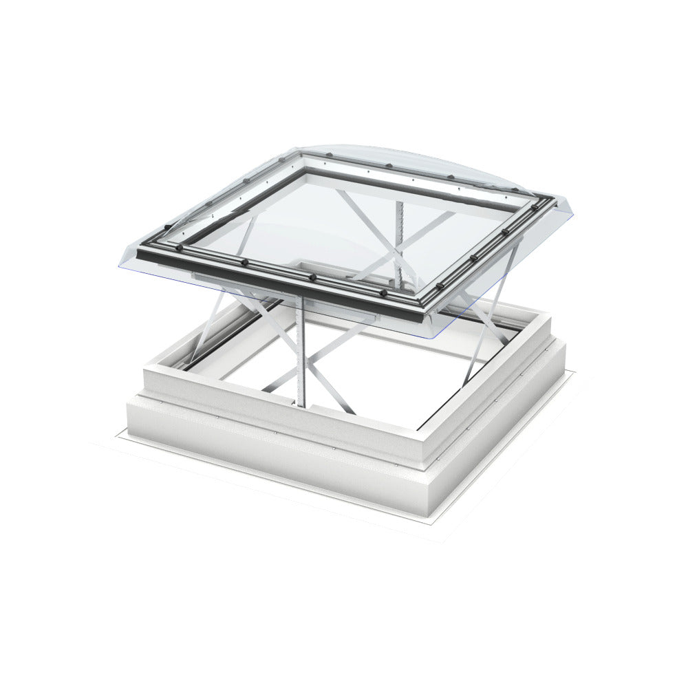 Velux Smoke Vent Flat Roof, 120x120, 73Q Pane