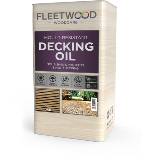 Fleetwood Decking Oil- Oak 5L