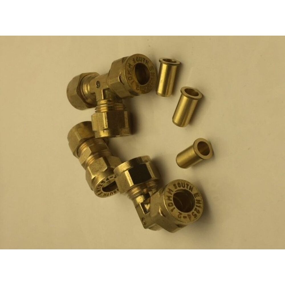 South Coast Brass - 10mm Brass Insert - 16mm Length