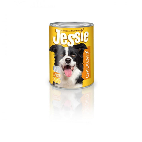 Jessie - Dog Food Chicken -  400g - Tray of 12