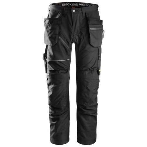 Snickers - RuffWork, Work Trousers+ Holster Pockets - Black\\Black
