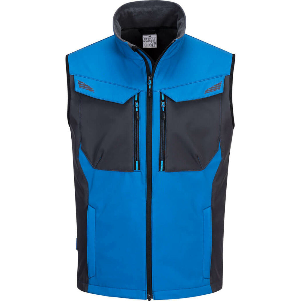 Portwest - WX3 Softshell Gilet (3L) - Persian Blue