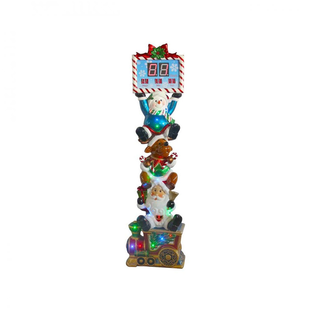 National Tree Company - LED Countdown Clock - 78in - Multi-Coloured