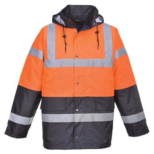 Portwest  - Hi-Vis Two Tone Traffic Jacket - Orange