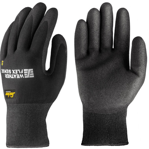 Snickers - Weather Flex Sense Gloves - Black\\Black