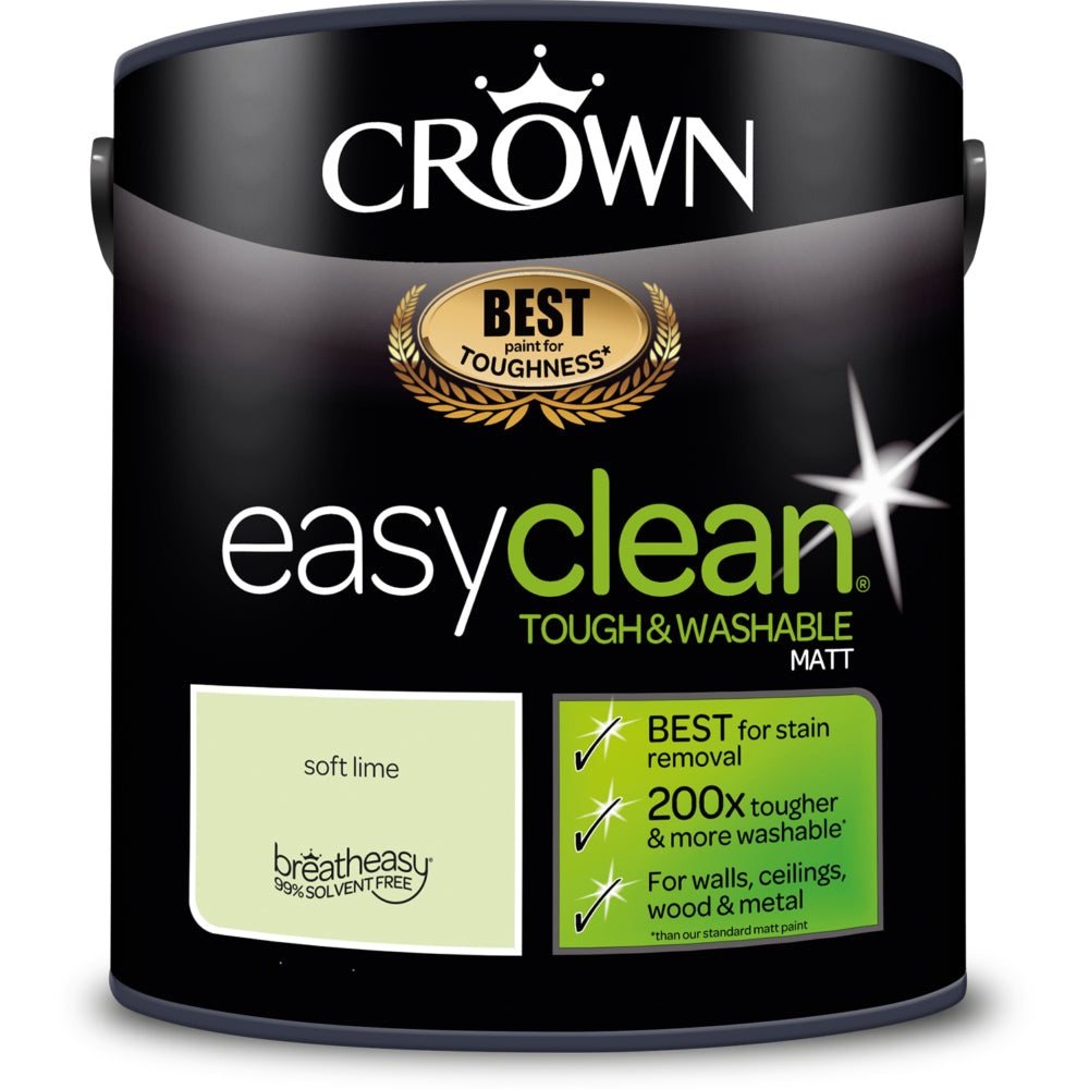 Crown Easyclean Matt 200 Soft Lime 2.5L