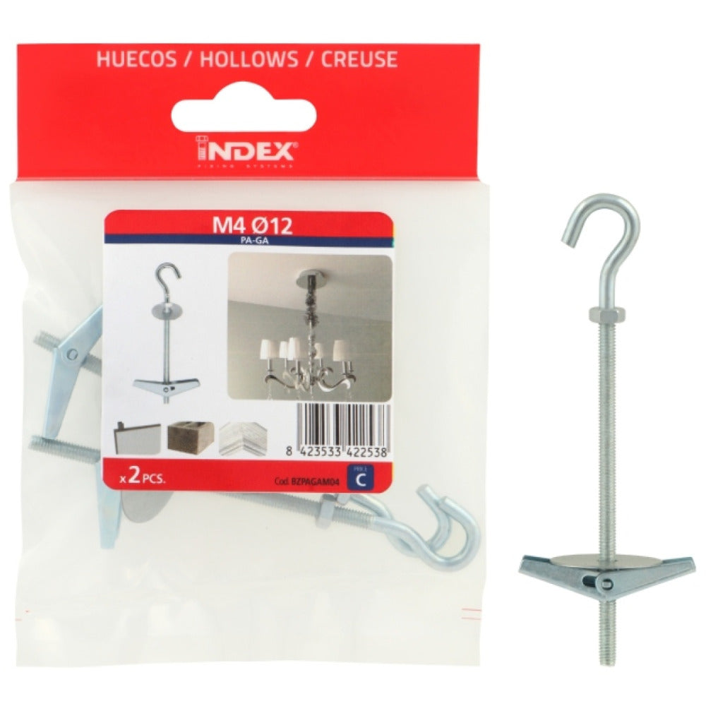 Index Prepack Spring Toggle M6 Dia18 Pack2