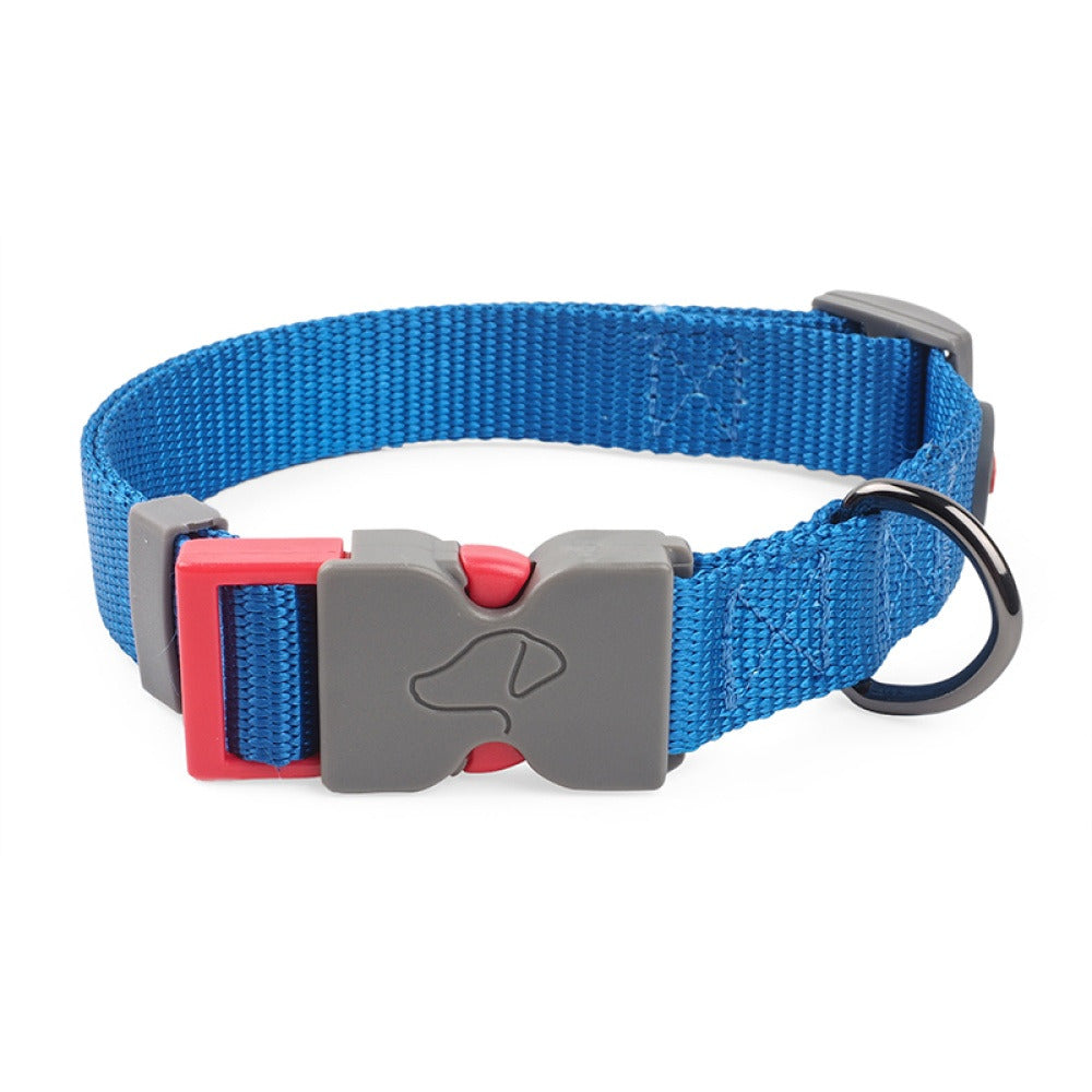 Zoon - Blue M WalkAbout Dog Collar (31cm-47cm)