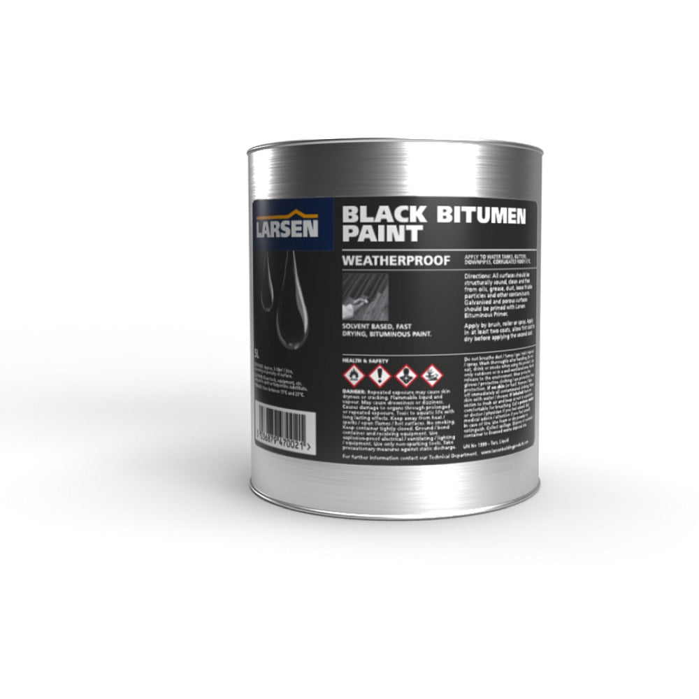 Larsen - Black Bitumen paint 25L