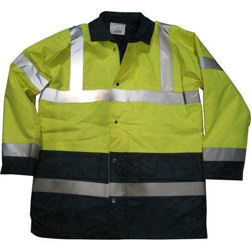 YOKO - Hi-Vis 2 Tone Jacket 3M Yellow Small