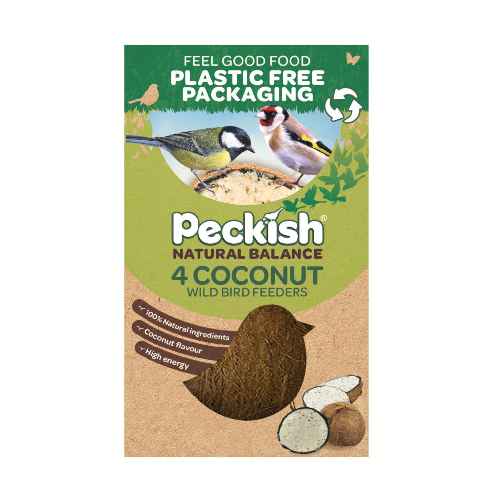 Peckish Natural Balance Coconut Feeder