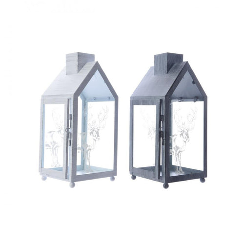 Decoris - Iron Lantern House - 2 Assorted