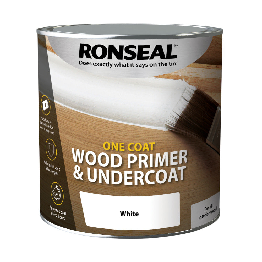 Ronseal One Coat Wood Primer and Undercoat 2.5L