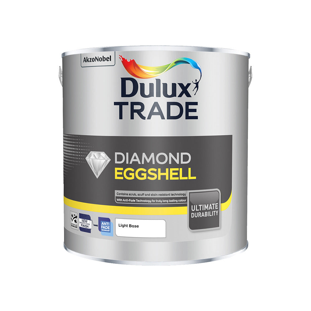 Dulux Trade Diamond Eggshell Light Base 2.5L