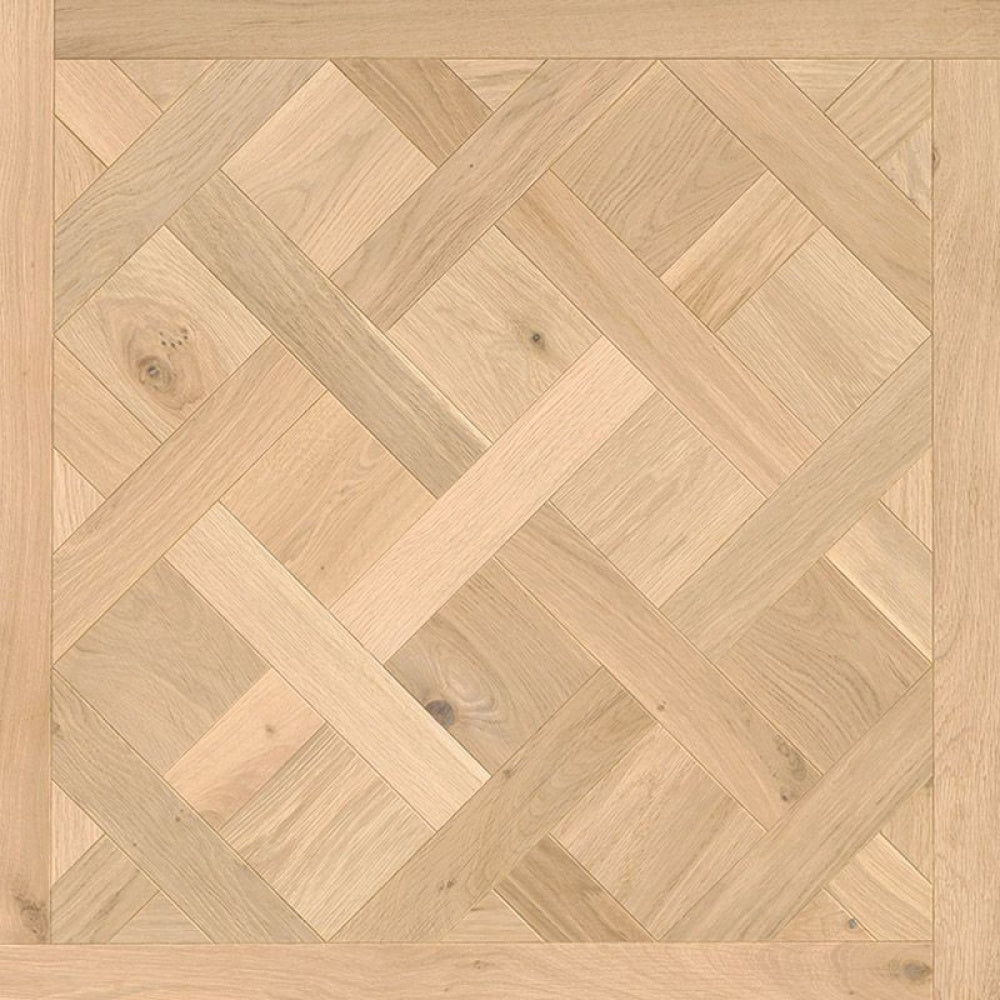 Versailles Panel European Oak Light Brushed Unfinished Engineered Flooring 18mm