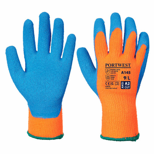 Portwest - Cold Grip Glove - Orange/Blue