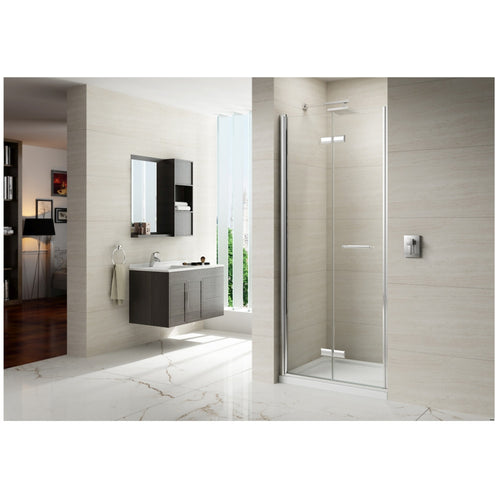 8 Series Frameless 760 Hinged Bifold Door
