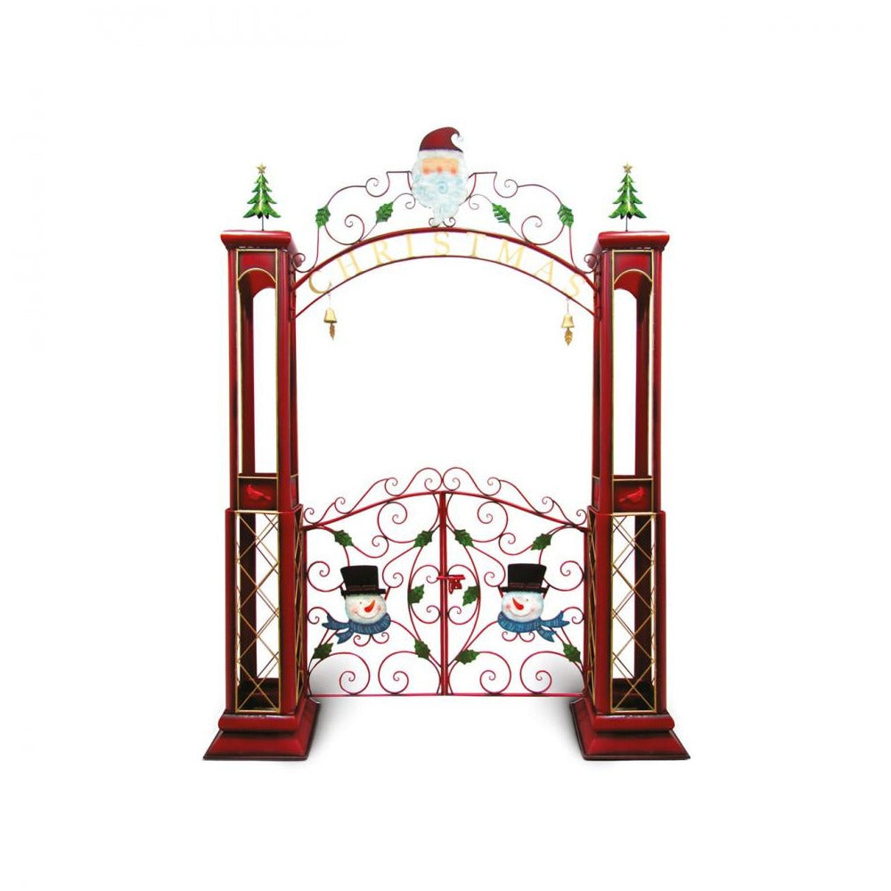 Premier Decorations - Metal Christmas Gates - 2.7m