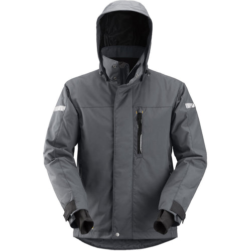 Snickers - AllroundWork, Waterproof 37.5® Insulated Jacket - Steel grey\\Black