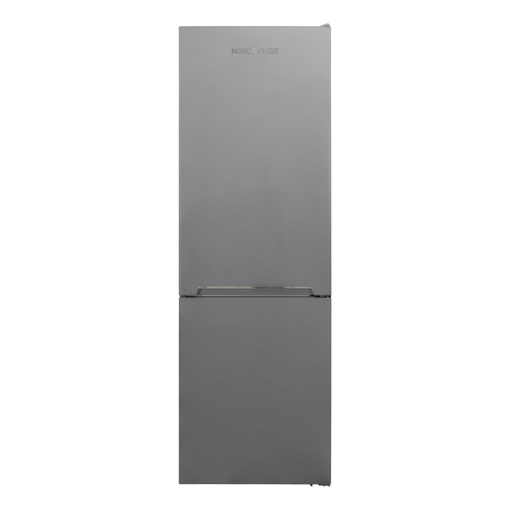 NordMende 60cm Freestanding 186cm Low Frost Fridge Freezer Silver