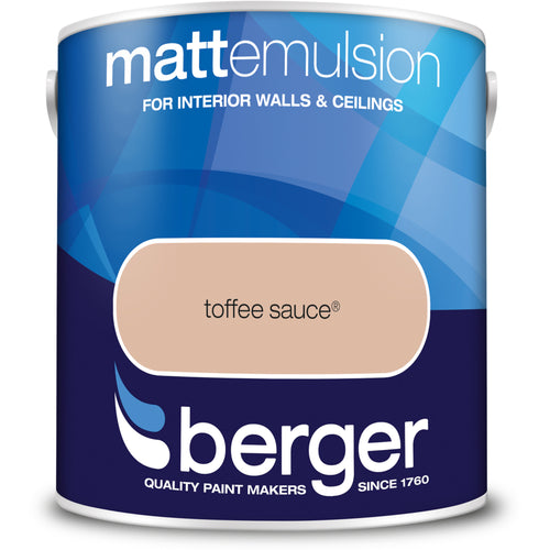 Berger Matt Emulsion Toffee Sauce 2.5L