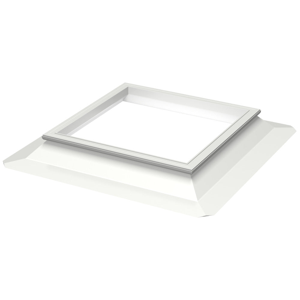 Velux dome, PVC base 15cm, fixed, 90x90