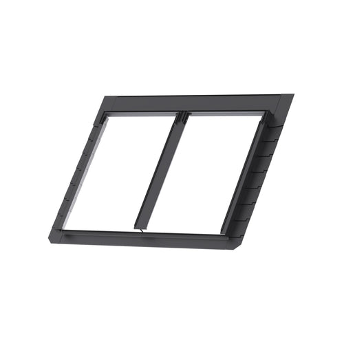 Velux Twin slate flashing, 114x118, 18mm gap