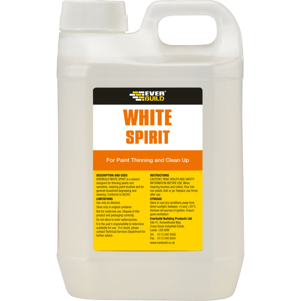 Everbuild White Spirit - 4l