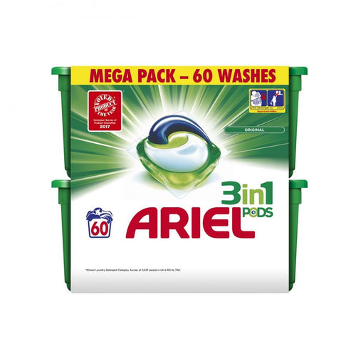 Ariel - 3 in 1 Regular Pods Washing Capsules - 52 Washes