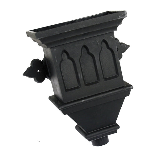 Brett Martin - Cast Iron Style Gothic Hopper Anthracite Grey