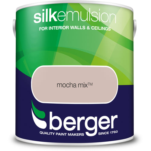 Berger Silk Emulsion Mocha Mix 2.5L